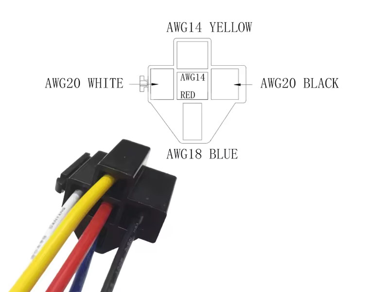 5 pin relay wiring harness